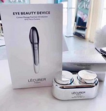 法國LECURER眼霜+按摩儀買眼霜  送導入按摩儀